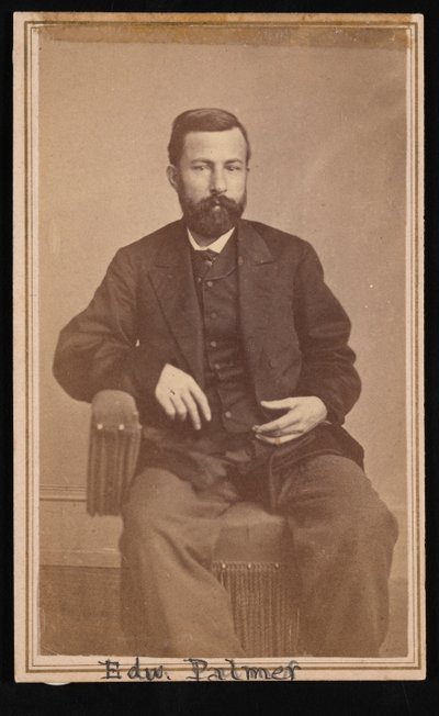 Edward Palmer portréja 1829-1911, 1868-1869. alkotó: Antonio Zeno Shindler