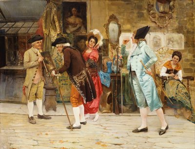 A régi Curio bolt, 1892 alkotó: Antonio Zoppi