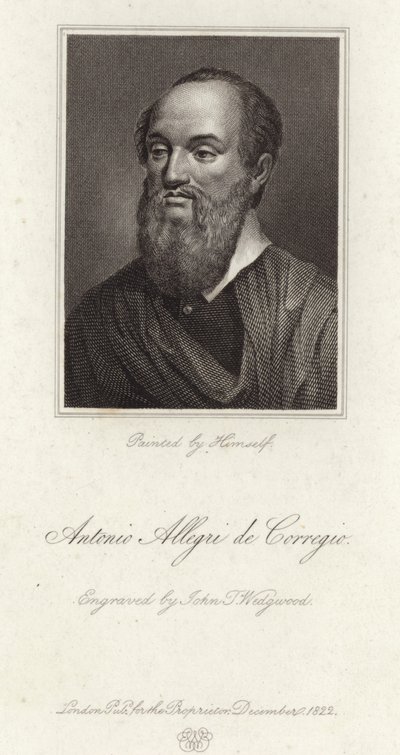 Antonio Allegri a Correggióból alkotó: Antonio da Correggio