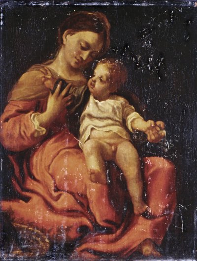 Madonna és gyermeke alkotó: Antonio da Correggio