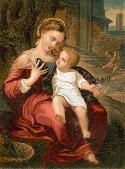 A Szent Család alkotó: Antonio da Correggio