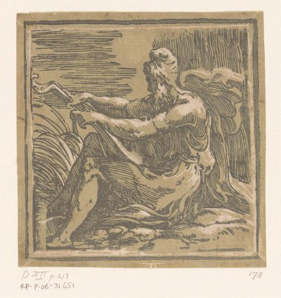 Férfi lanttal alkotó: Antonio da Trento