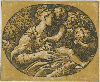 A Szűz, a Gyermek Krisztus és a Szent János alkotó: Antonio da Trento