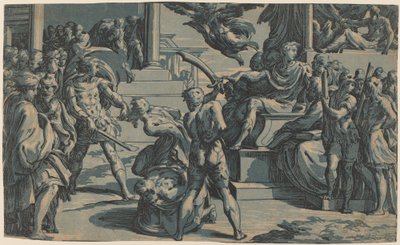 Szent Péter és Pál vértanúsága alkotó: Antonio da Trento, after Parmigianino