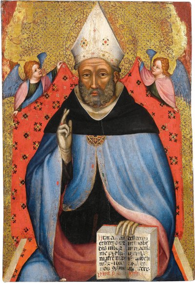 Szent Ágoston. alkotó: Antonio de Carro