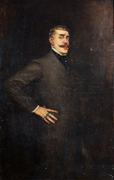 Antonio de La Gandara - Jean Lorrain portréja alkotó: Antonio de la Gandara