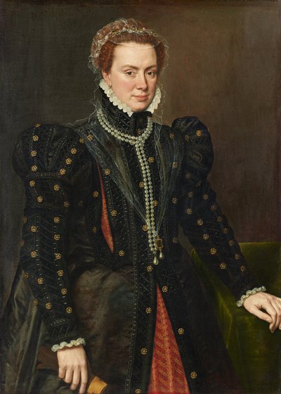 Németül: Herzogin Margarete von Parma (1522-1586) Margaret, Parma hercegnője alkotó: Antonis Mor