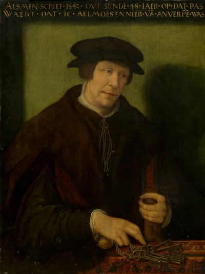 Egy antwerpeni almoner portréja alkotó: Antwerp 16th Century