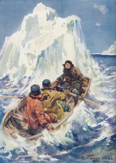 „High Adventure in the Arctic Regions”, 1925 alkotó: Archibald Bertram Webb