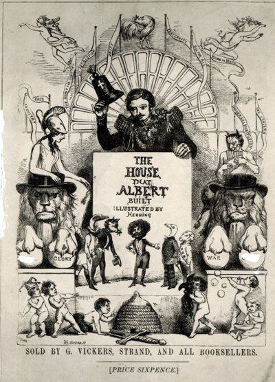 Címlap a "Ház, amit Albert épített", 1880 (bw fotó alkotó: Archibald S. Henning