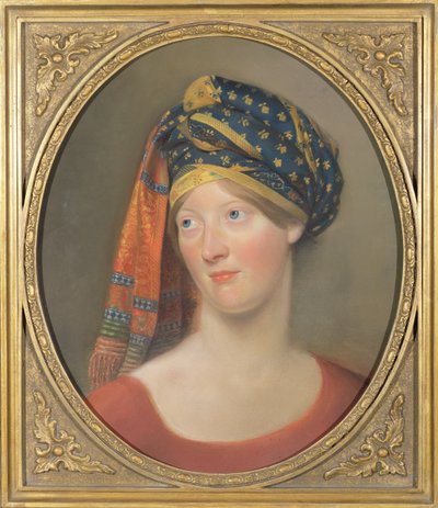 Lady Charlotte Campbell (1775-1861) portréja 1802 körül alkotó: Archibald Skirving