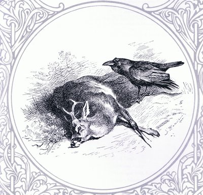 Szarvas és Holló, kocsma. a Book Club Associates által alkotó: Archibald Thorburn