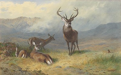 A Glen uralkodója alkotó: Archibald Thorburn