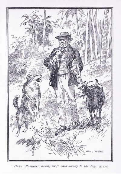Le Romulus, le uram, mondta: Készen áll a kutyára, 1900-as évek alkotó: Archibald Webb