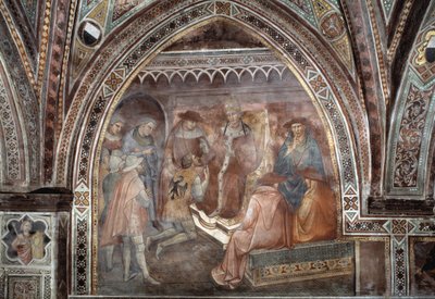 III. Sándor pápa – Freskó alkotó: Aretino Luca Spinello or Spinelli