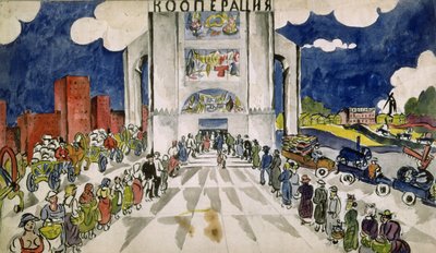 A szövetkezetek alkotó: Aristarkh Vasilievic Lentulov