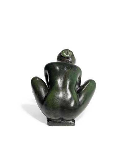 Guggoló Lány, Aki Egy Lábát tartja alkotó: Aristide Maillol