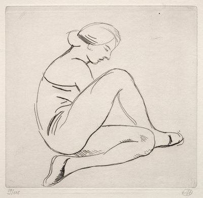 Ülő nő alkotó: Aristide Maillol