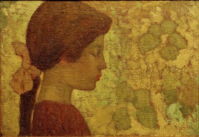 Lány a profilban alkotó: Aristide Maillol