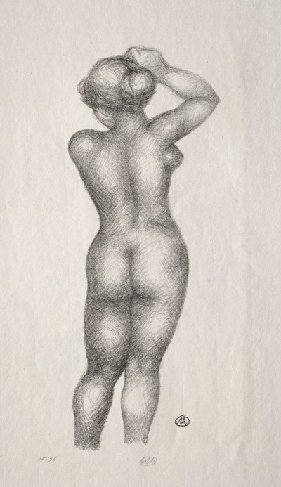 Meztelen alkotó: Aristide Maillol