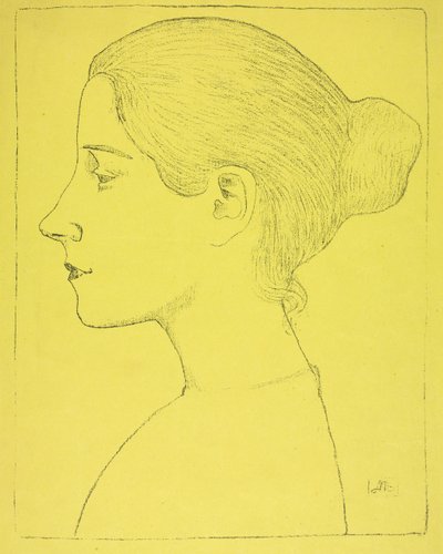 Porträt einer jungen Frau alkotó: Aristide Maillol