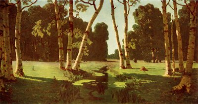 Nyírfa, 1879, 1965. alkotó: Arkhip Ivanovich Kuindzhi