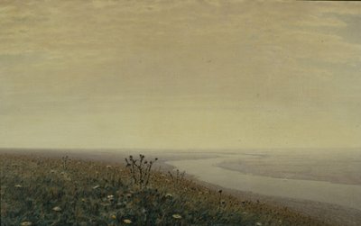 A Dnyeper folyó reggel, 1881 alkotó: Arkhip Ivanovich Kuindzhi