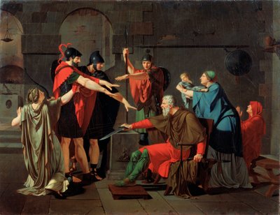 A horatii eskü, 1791. alkotó: Armand Charles Caraffe