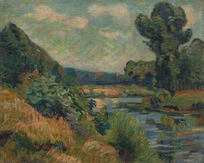 A Marne partjai Charentonban alkotó: Armand Guillaumin