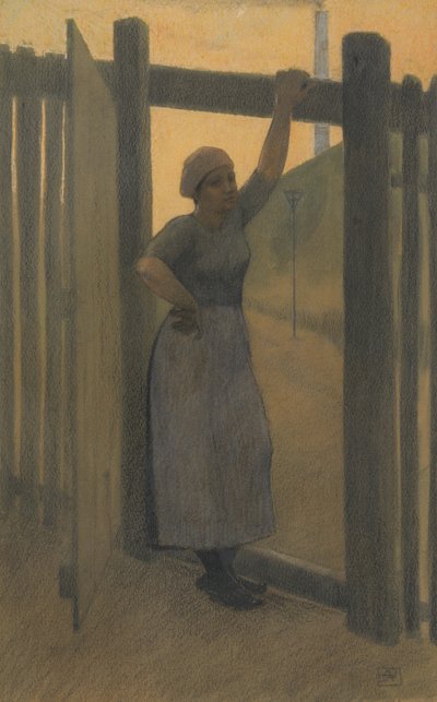 Hiercheuse. alkotó: Armand Rassenfosse