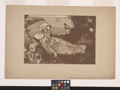 La Primavère (tavasz) (cinkográf) alkotó: Armand Séguin