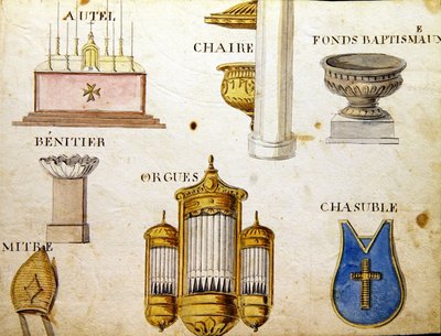 Illusztrációk az 1814-es francia ábécé könyvéből, pub. szerző: Charles Plante Fine Arts alkotó: Arnaud de Beauregard