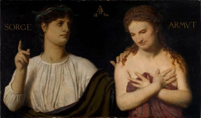 Szegénység és gondok alkotó: Arnold Böcklin