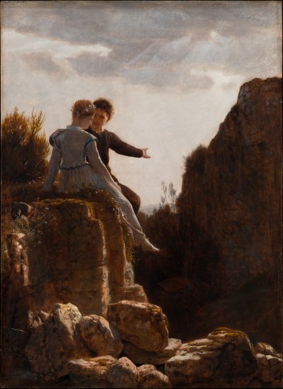 Nászút alkotó: Arnold Böcklin