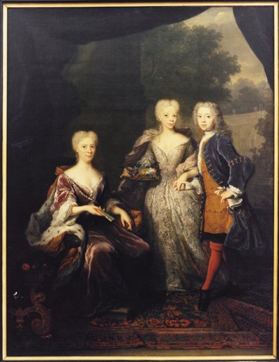 Marie Louise de Hesse Cassel, Orange hercegnője gyermekeivel, Amelie d