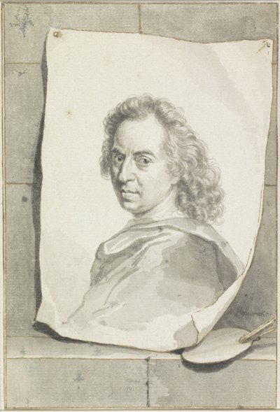 David van der Plaes portréja alkotó: Arnold Houbraken