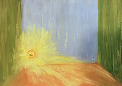 A szerencsés kéz (2. kép) alkotó: Arnold Schönberg