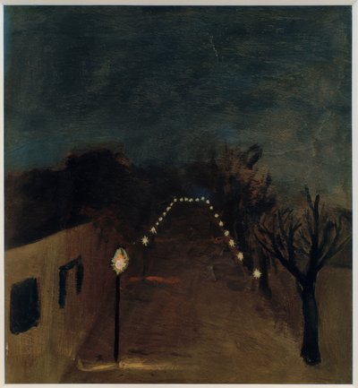 éjszakai utca alkotó: Arnold Schönberg