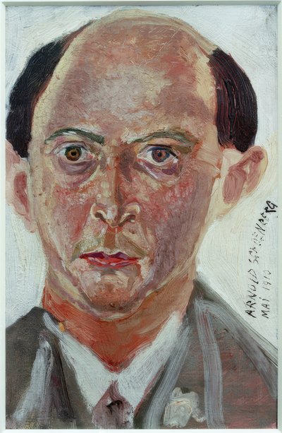 Selbstporträt alkotó: Arnold Schönberg