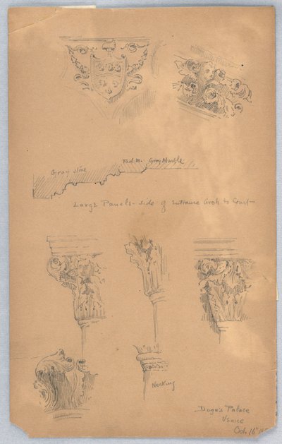 Dózse-palota, Velence alkotó: Arnold William Brunner