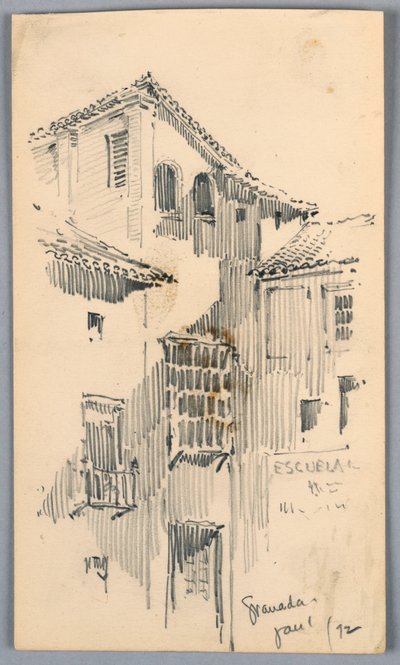 Ház Granadában alkotó: Arnold William Brunner