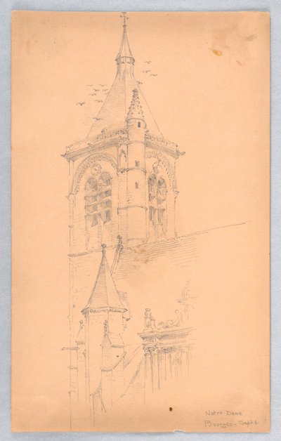 Notre Dame, Bourges alkotó: Arnold William Brunner