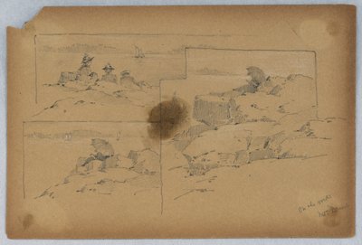 On the Rocks, Mt. Desert alkotó: Arnold William Brunner