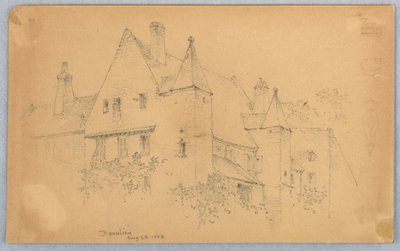 Beaulieu vázlata alkotó: Arnold William Brunner