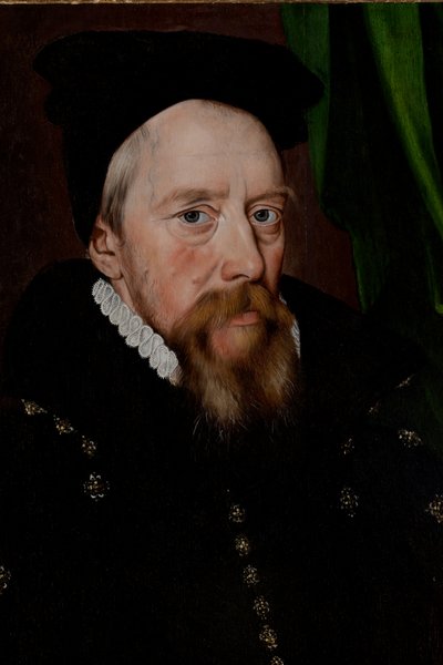 William Cecil, Lord Burghley (1520-1598), 1575 körül (olaj, tábla) alkotó: Arnold von (by or after) Brounckhorst