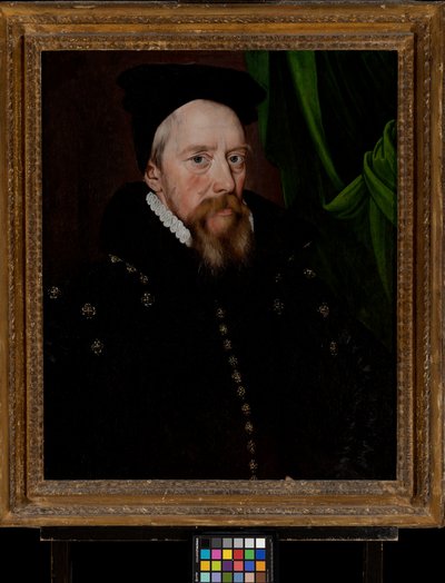 William Cecil, Lord Burghley (1520-1598), 1575 körül (olaj, tábla) alkotó: Arnold von (by or after) Brounckhorst