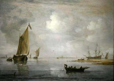Bevétel a hálóba (olaj a panelen) alkotó: Arnoldus van Anthonissen