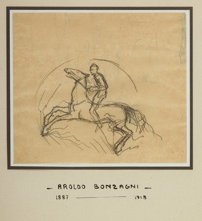 Knight (ceruza, papír) alkotó: Aroldo Bonzagni