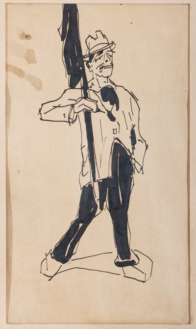 Elvben (tinta, papír) alkotó: Aroldo Bonzagni