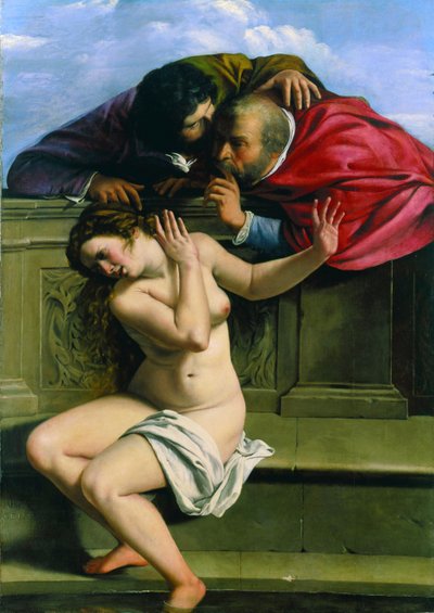 Susanna és az öregek alkotó: Artemisia Gentileschi